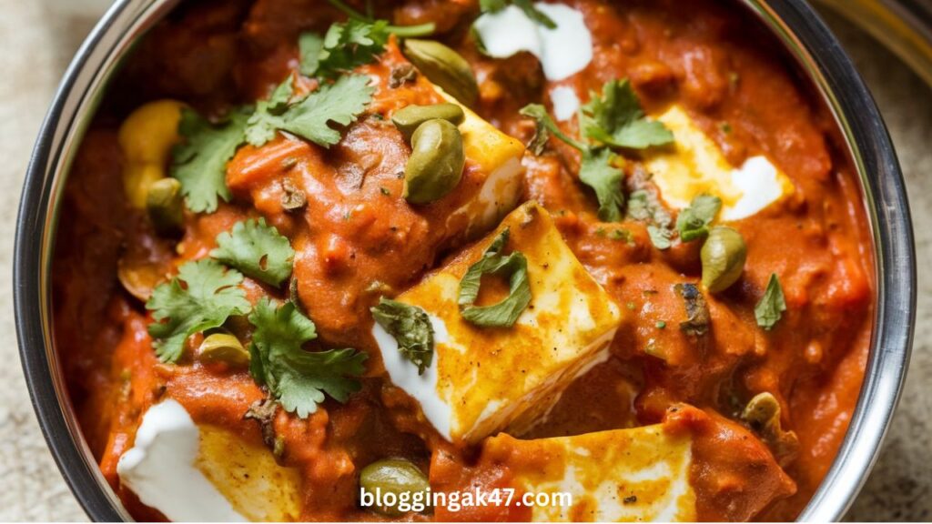 Shahi Paneer Recipe in English step by step